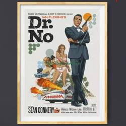 James Bond Vintage Movie Poster Meaningful Gift For Family Gift For Boyfriend Valentine Gift Birthday Gift Holiday Gift