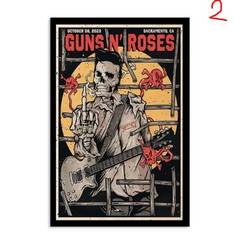 Guns N' Roses November 1 & 2, 2023 The Hollywood Bowl Los Angeles, CA Poster Meaningful Gift For Family Gift For Boyfriend Valentine Gift Birthday Gift Holiday Gift