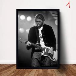 Kurt Cobain Music Poster Meaningful Gift For Family Gift For Boyfriend Valentine Gift Birthday Gift Holiday Gift