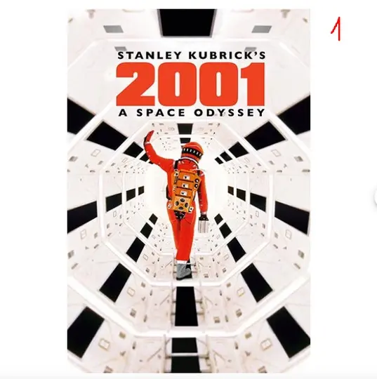 2001: A Space Odyssey 1968 Movie POSTER Meaningful Gift For Family Gift For Boyfriend Valentine Gift Birthday Gift Holiday Gift