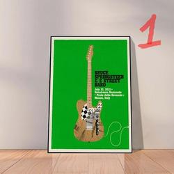 Bruce Springsteen & E Street Band Monza Event Tour July 25, 2023  Poster Meaningful Gift For Family Gift For Boyfriend Valentine Gift Birthday Gift Holiday Gift