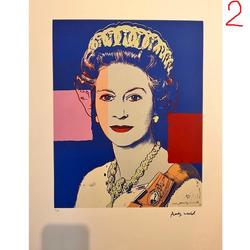 Andy Warhol - Queen Elizabeth II Poster Meaningful Gift For Family Gift For Boyfriend Valentine Gift Birthday Gift Holiday Gift
