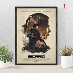 Sicario Poster, Emily Blunt Wall Art, Rolled Canvas Print, Movie Poster Gift Meaningful Gift For Family Gift For Boyfriend Valentine Gift Birthday Gift Holiday Gift