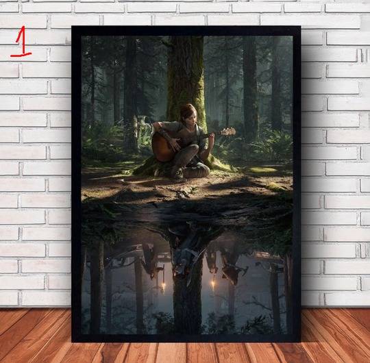 The Last Of Us Game Poster Meaningful Gift For Family Gift For Boyfriend Valentine Gift Birthday Gift Holiday Gift