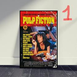 Pulp Fiction 1994 Movie Poster Meaningful Gift For Family Gift For Boyfriend Valentine Gift Birthday Gift Holiday Gift