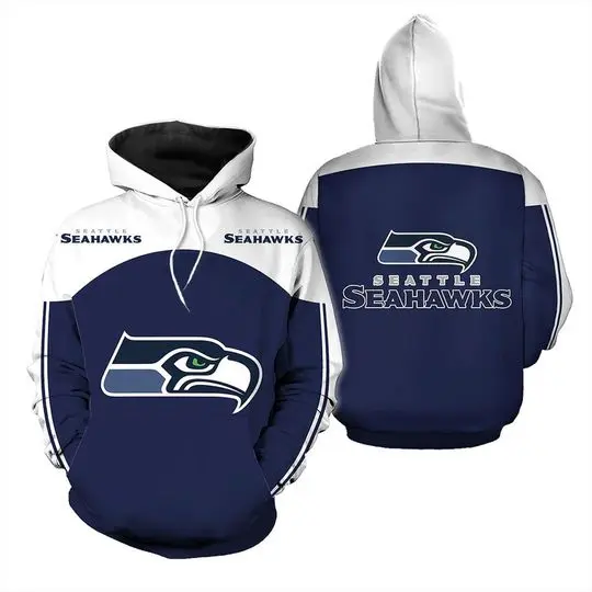 Seattle Seahawks 3D Hoodie
