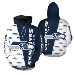 Seattle Seahawks 3D Hoodie