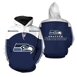 Seattle Seahawks 3D Hoodie