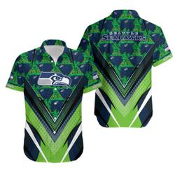 Seattle Seahawks Hawaiian Shirt Gift For Your Girlfriend Boyfriend Gift For Love Gift For Friend Best Valentine Present Holiday Gift