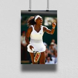 Serena Williams Poster Meaningful Gift For Family Gift For Boyfriend Valentine Gift Birthday Gift Holiday Gift