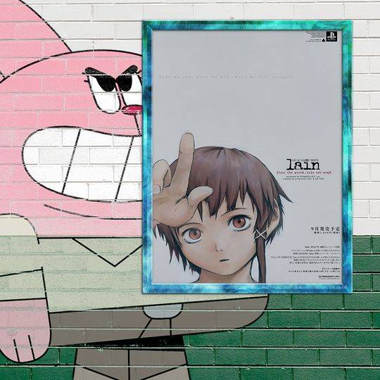 Serial Experimental Lain Premium Matte Vertical Poster Meaningful Gift For Family Gift For Boyfriend Valentine Gift Birthday Gift Holiday Gift