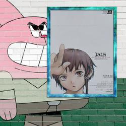 Serial Experimental Lain Premium Matte Vertical Poster Meaningful Gift For Family Gift For Boyfriend Valentine Gift Birthday Gift Holiday Gift