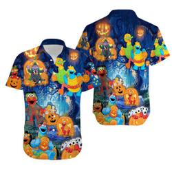 Sesame Street Hawaiian Shirt Gift For Your Girlfriend Boyfriend Gift For Love Gift For Friend Best Valentine Present Holiday Gift