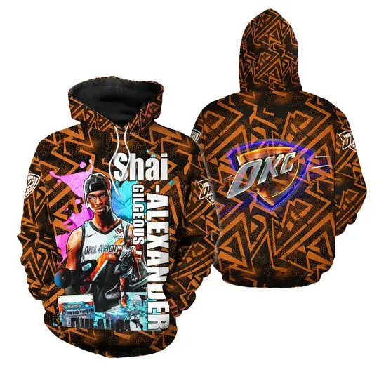 Shai Gilgeous-Alexander 3D Hoodie