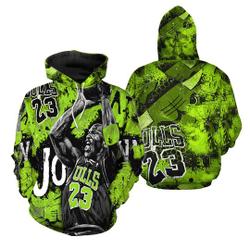 Match Jordan 6 Electric Green 3D Hoodie