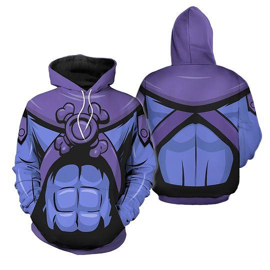 Skeletor He-Man Halloween Costumes Hoodie