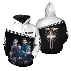 Skillet 3D Hoodie