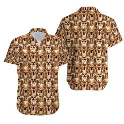 Skull Orchid Skull Button Up Hawaiian Shirt Gift For Your Girlfriend Boyfriend Gift For Love Gift For Friend Best Valentine Present Holiday Gift