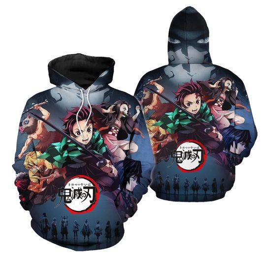 Slayer Kamado Tanjirou Unisex Printed Sweatshirt 3DHoodie