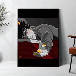 Sleepy Karkat Premium Matte Vertical Poster Meaningful Gift For Family Gift For Boyfriend Valentine Gift Birthday Gift Holiday Gift