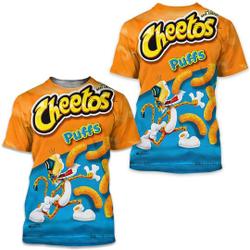 Snack Cheetos Costume 3D Shirt Meaningful Gift For Family Gift For Boyfriend Valentine Gift