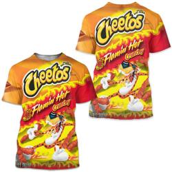 Snack Cheetos Costume 3D Shirt Meaningful Gift For Family Gift For Boyfriend Valentine Gift