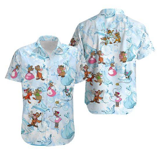 Snack Gus-Gus Hawaiian Shirt,Disney Cindrella Shirt, Disneyland Trip Shirt Gift For Your Girlfriend Boyfriend Gift For Love Gift For Friend Best Valentine Present Holiday Gift