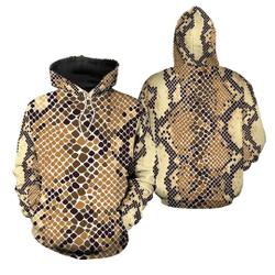 Snake Skin Unisex Hoodies 3D