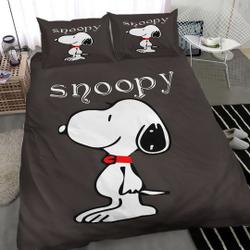 Snoopy Bedding Set Gift For Your Girlfriend Boyfriend Gift For Love Gift For Friend Best Valentine Present Holiday Gift