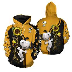 Snoopy Happy Hoodie, Snoopy Dog Hoodie
