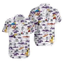 Snoopy Hawaiian Shirt Summer Aloha Shirt For Men Women Gift For Your Girlfriend Boyfriend Gift For Love Gift For Friend Best Valentine Present Holiday Gift