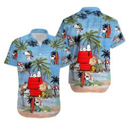 Snoopy Summer Time Hawaiian Shirt Gift For Your Girlfriend Boyfriend Gift For Love Gift For Friend Best Valentine Present Holiday Gift