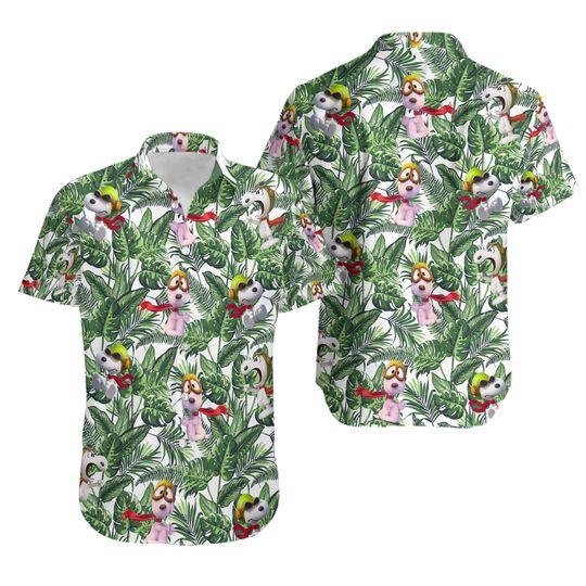 Snoopy Summer Time Hawaiian Shirt Gift For Your Girlfriend Boyfriend Gift For Love Gift For Friend Best Valentine Present Holiday Gift