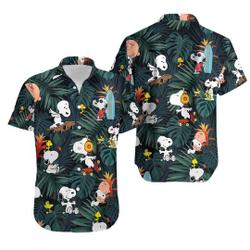 Snoopy Summer Time Hawaiian Shirt Gift For Your Girlfriend Boyfriend Gift For Love Gift For Friend Best Valentine Present Holiday Gift