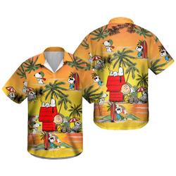 Snoopy Summer Time Hawaiian Shirt Beach Shirt Fashion Summer Fan Gift For Your Girlfriend Boyfriend Gift For Love Gift For Friend Best Valentine Present Holiday Gift