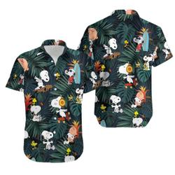 Snoopy Summer Time Hawaiian Shirt Gift For Your Girlfriend Boyfriend Gift For Love Gift For Friend Best Valentine Present Holiday Gift