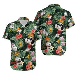 Snoopy Summer Vacation Hawaiian Shirt Gift For Your Girlfriend Boyfriend Gift For Love Gift For Friend Best Valentine Present Holiday Gift