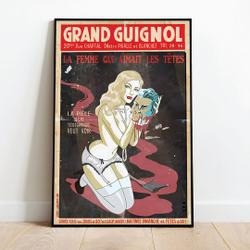 Special Present Grand Guignol Gift For Everyone Premium Matte Vertical Poster Meaningful Gift For Family Gift For Boyfriend Valentine Gift Birthday Gift Holiday Gift