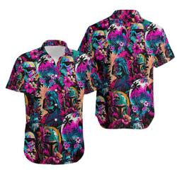 Special Star Wars Synthwave Hawaiian Shirt Gift For Your Girlfriend Boyfriend Gift For Love Gift For Friend Best Valentine Present Holiday Gift