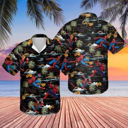 Spider Man Hawaii Shirt Gift For Your Girlfriend Boyfriend Gift For Love Gift For Friend Best Valentine Present Holiday Gift