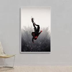 Spider Man Miles Morales Premium Matte Vertical Poster Meaningful Gift For Family Gift For Boyfriend Valentine Gift Birthday Gift Holiday Gift