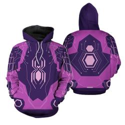 Spider Man Spider Byte Halloween Costumes Hoodie