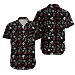 STAR WARS Boys Darth Vader Stormtrooper and Yoda Hawaiian Shirt Gift For Your Girlfriend Boyfriend Gift For Love Gift For Friend Best Valentine Present Holiday Gift