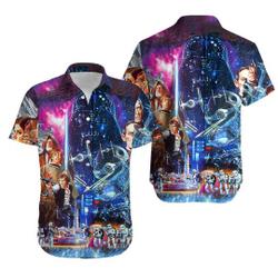 Star Wars Characters Button Shirt Gift For Your Girlfriend Boyfriend Gift For Love Gift For Friend Best Valentine Present Holiday Gift