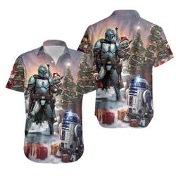 Star Wars Christmas Disney Hawaiian Shirt Gift For Your Girlfriend Boyfriend Gift For Love Gift For Friend Best Valentine Present Holiday Gift