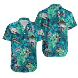 Star Wars Hawaii Shirts, Star Wars Aloha Shirts, Gift For Your Girlfriend Boyfriend Gift For Love Gift For Friend Best Valentine Present Holiday Gift