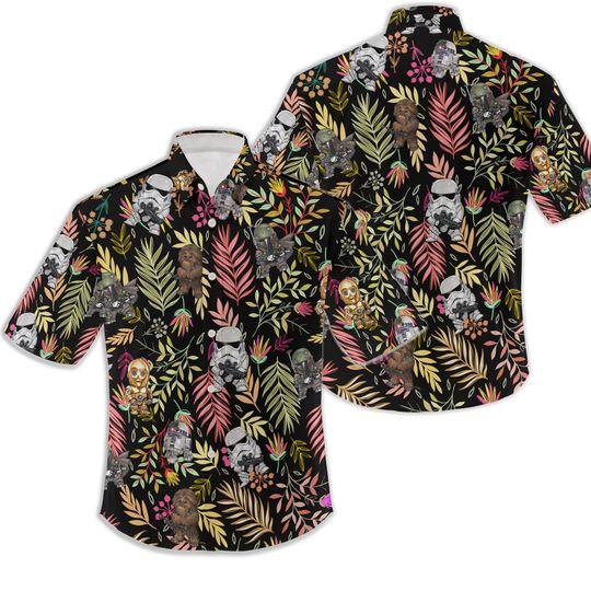 Star Wars Hawaiian Shirt Gift For Your Girlfriend Boyfriend Gift For Love Gift For Friend Best Valentine Present Holiday Gift
