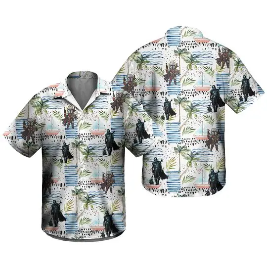 Star Wars Hawaiian Shirt, Star Wars Button Up Shirt Gift For Your Girlfriend Boyfriend Gift For Love Gift For Friend Best Valentine Present Holiday Gift