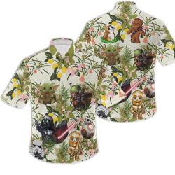 Star Wars Hawaiian Shirt, Star Wars Hawaii Gift For Your Girlfriend Boyfriend Gift For Love Gift For Friend Best Valentine Present Holiday Gift