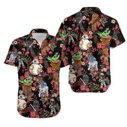 Star Wars Hawaiian Shirt Gift For Your Girlfriend Boyfriend Gift For Love Gift For Friend Best Valentine Present Holiday Gift